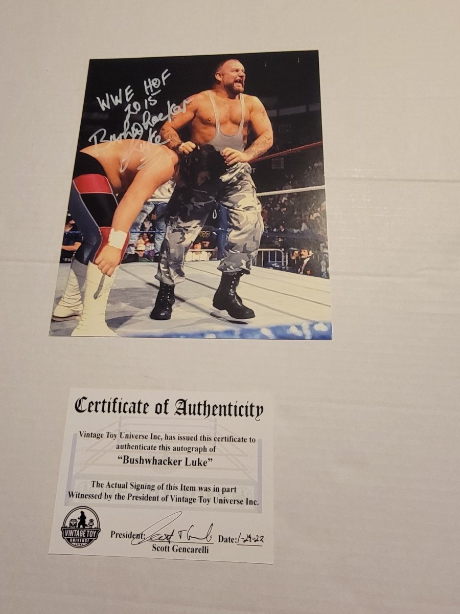Bushwhacker Luke Camo Autographed Photo with COA - Paper Goods - ThrowbackBuys - Amanda's Awesome Finds