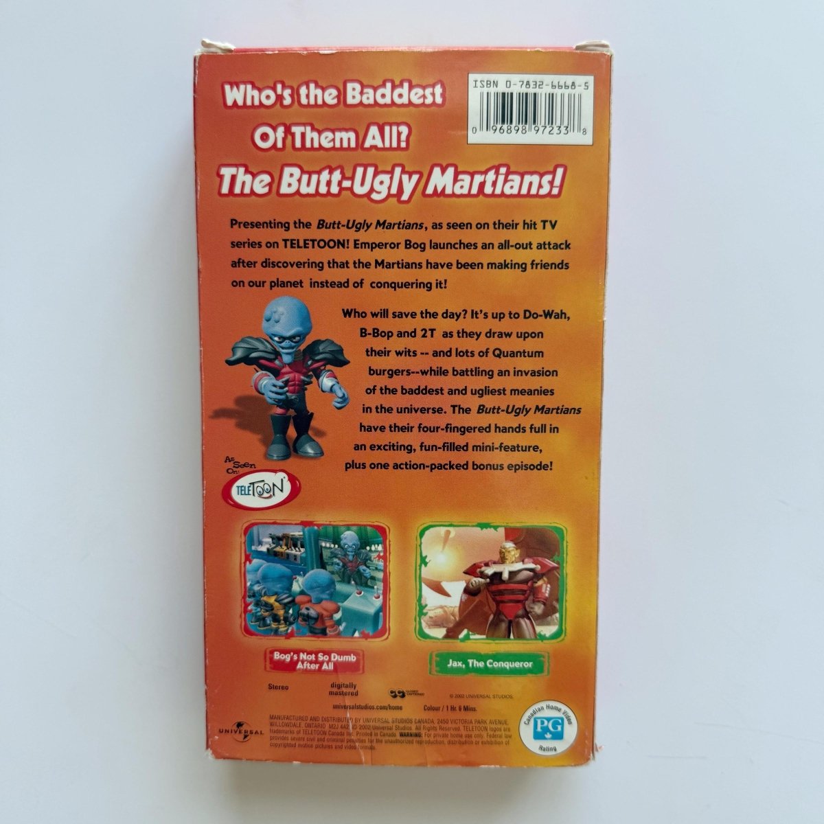 Butt Ugly Martians Best of the Bad Guys VHS 2002 - Movies - ThrowbackBuys - NostalgicEpisodes