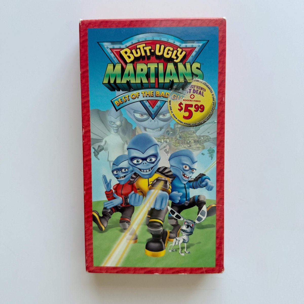 Butt Ugly Martians Best of the Bad Guys VHS 2002 - Movies - ThrowbackBuys - NostalgicEpisodes