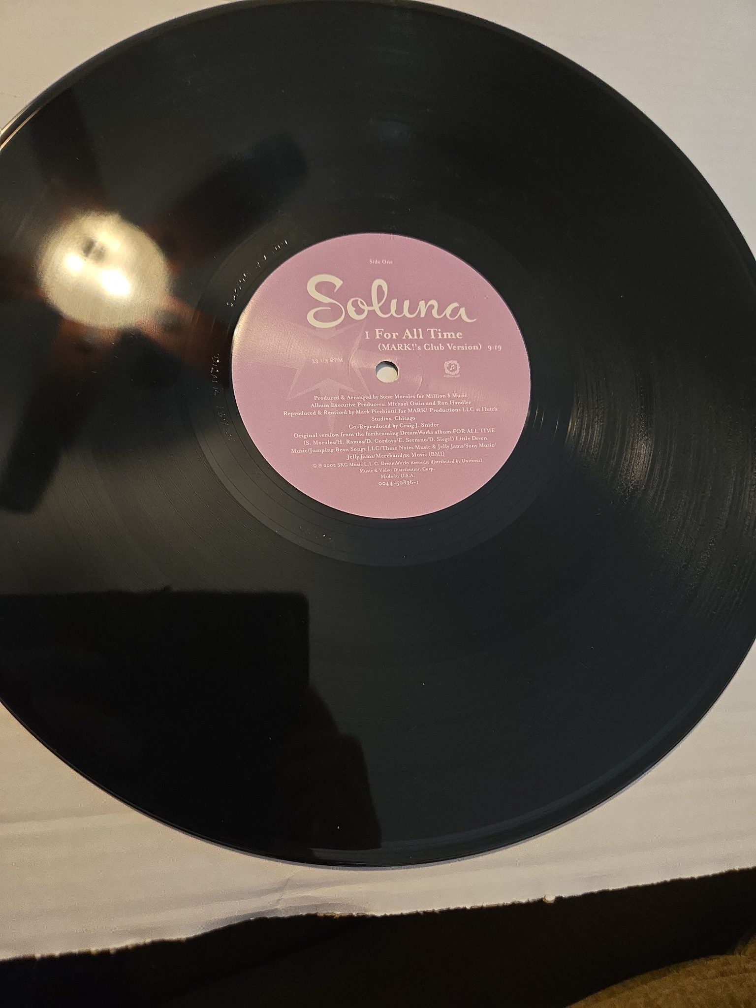 Soluna For All Time 12" Near Mint Vinyl