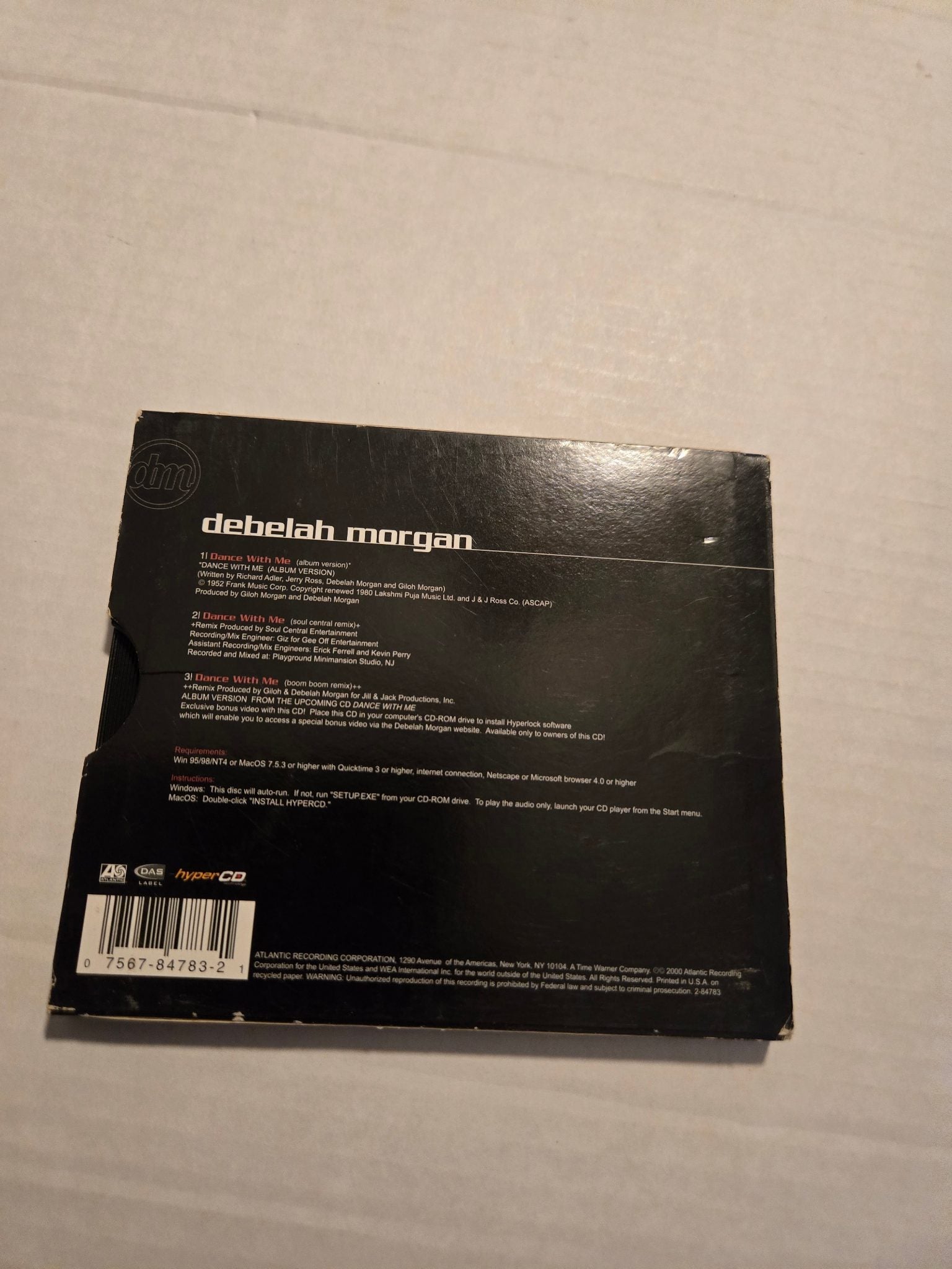 Debelah Morgan Dance With Me CD Single