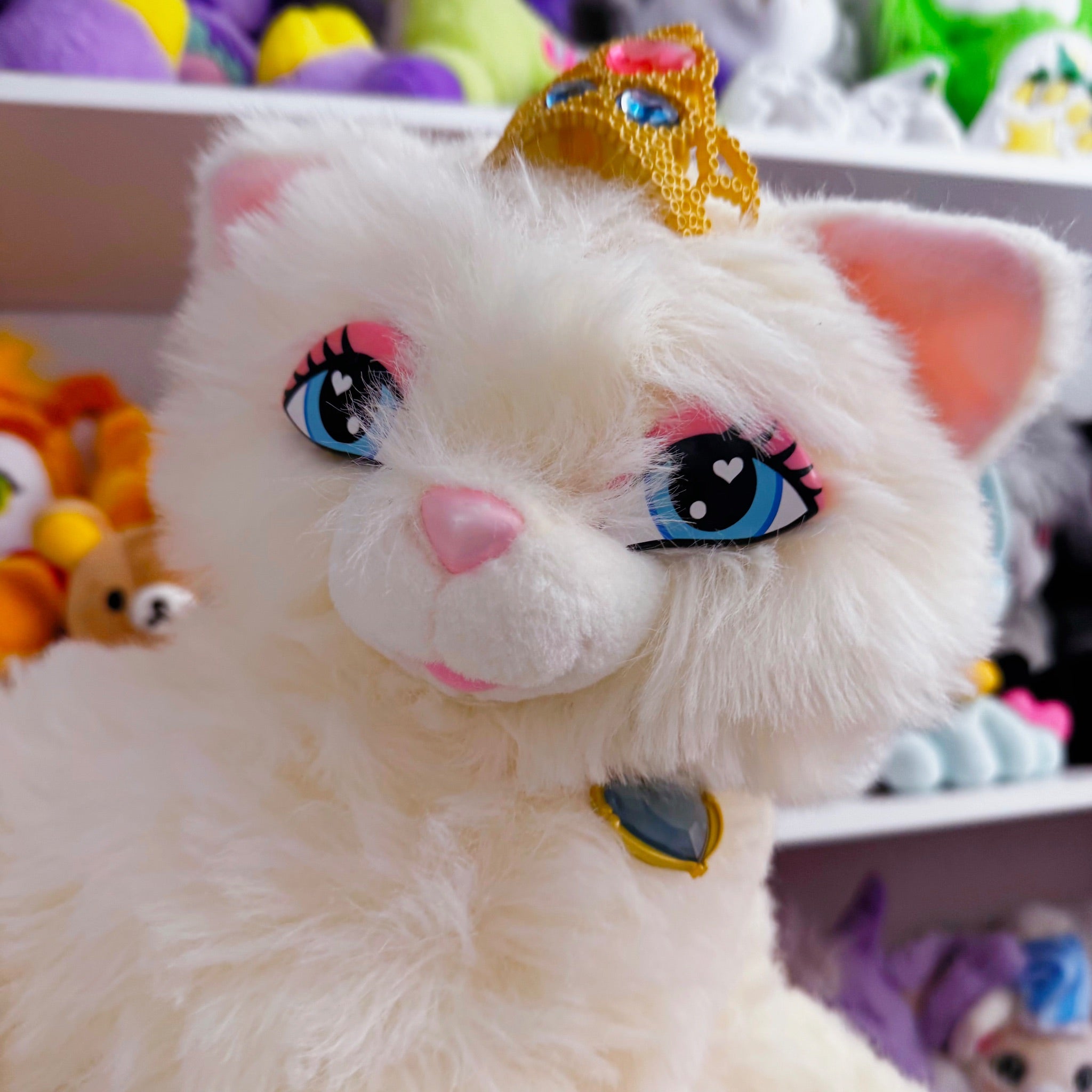 Vintage 2004 Barbie Serafina Plush Cat - Life Size 32”