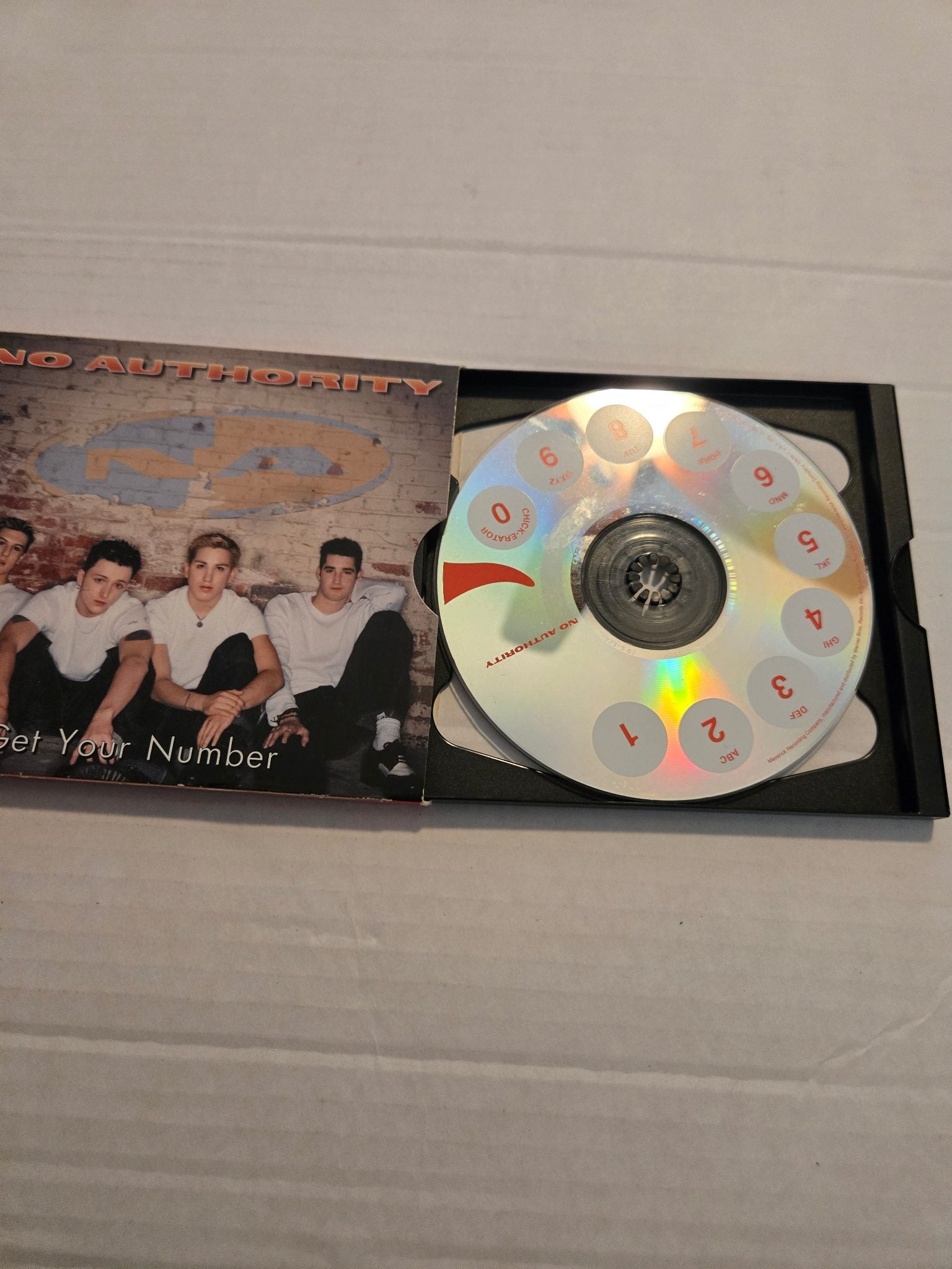 No Authority Can I Get Your Number CD Single