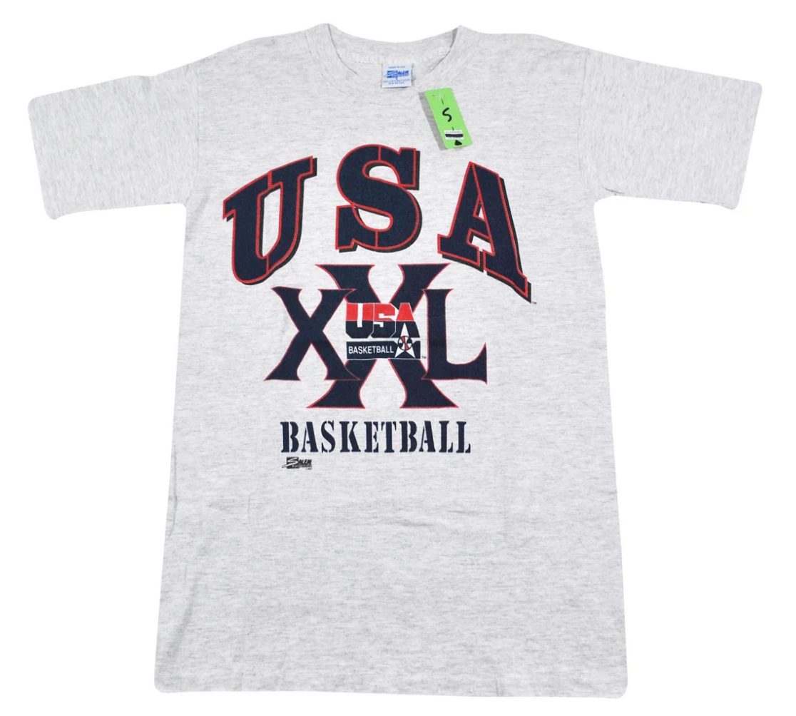 Vintage 1992 USA Basketball Olympics Shirt Size Small(tall)