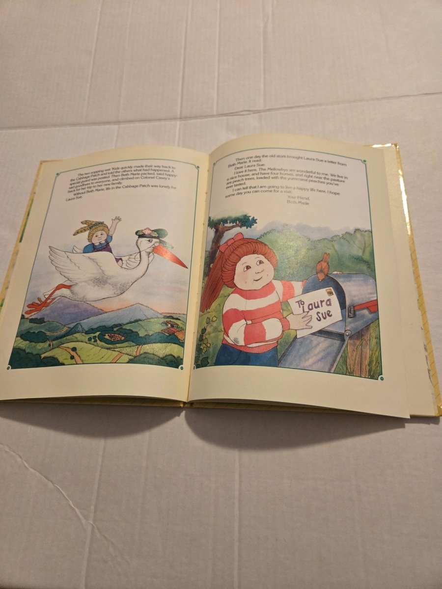 Cabbage Patch Kids The Just - Right Family Story Book - Books - ThrowbackBuys - Amanda's Awesome Finds