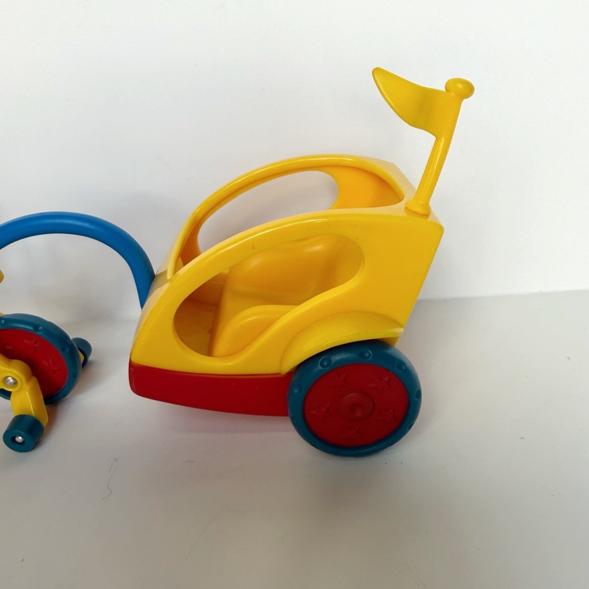 Caillou and Friends Figure Set Leo Clementine Bike 2002 PBS - Collectible Toys - ThrowbackBuys -NostalgicEpisodes
