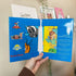 Cartoon Cards with Envelopes The Land Before Time Woody Woodpecker Curtious George Bullwinkle - Memorabilia - ThrowbackBuys - NostalgicEpisodes
