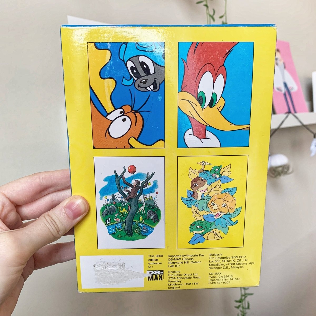 Cartoon Cards with Envelopes The Land Before Time Woody Woodpecker Curtious George Bullwinkle - Memorabilia - ThrowbackBuys - NostalgicEpisodes