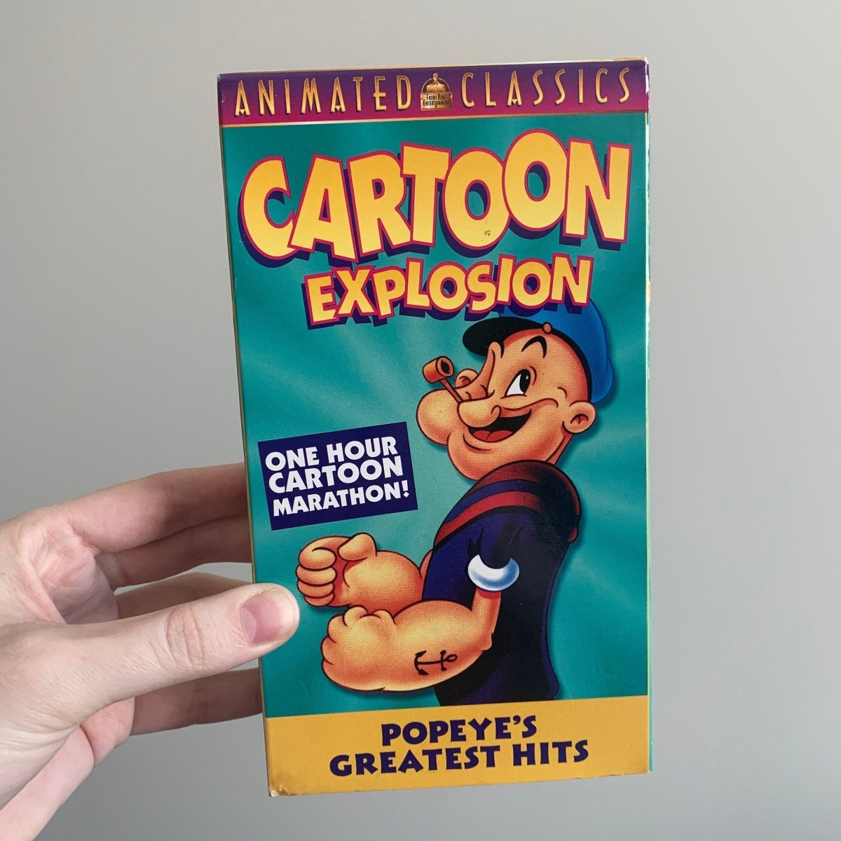 Cartoon Explosion Popeye's Greatest Hits VHS Cartoon Movie 1999 Vintage - Memorabilia - ThrowbackBuys - NostalgicEpisodes