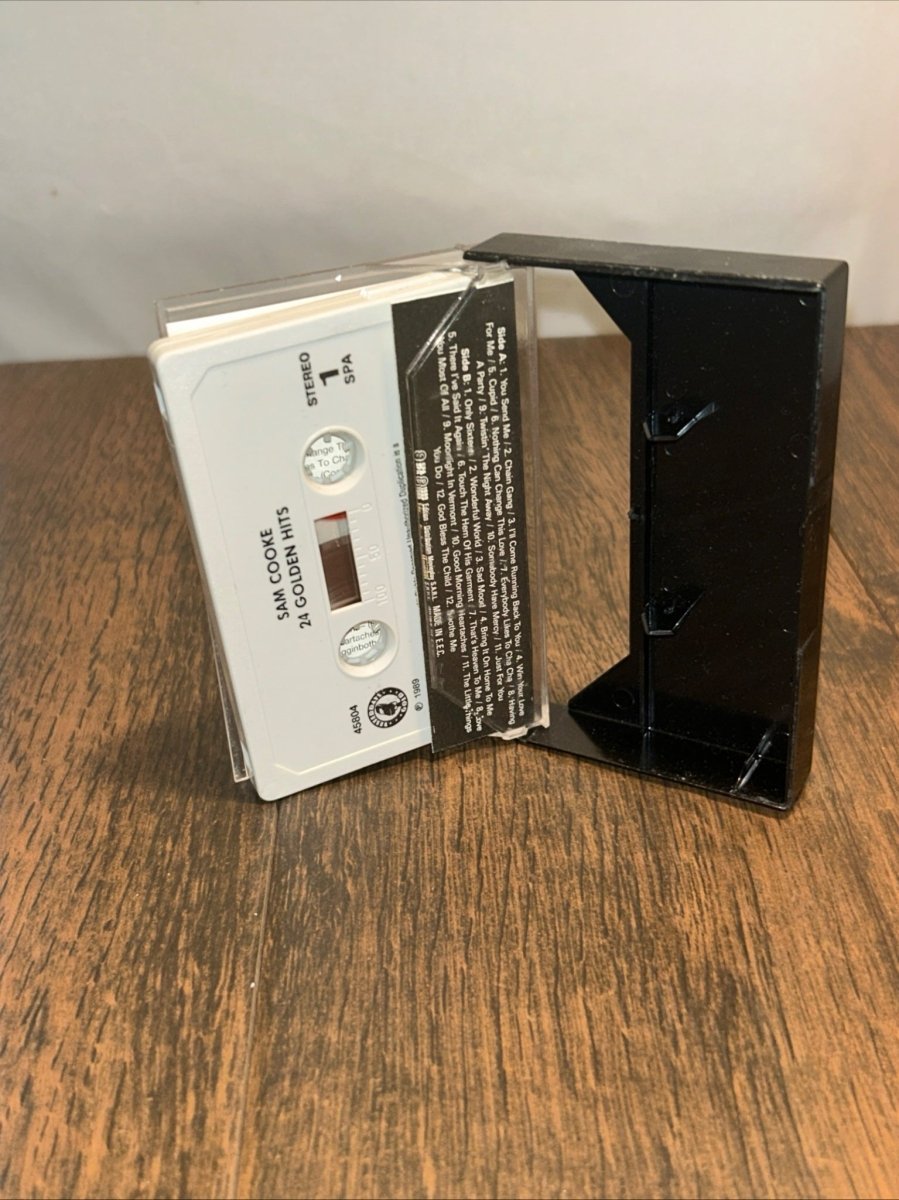 Cassette Tape Album, Sam Cooke, 24 Golden Hits The Wonderful World Of Sam Cooke - Cassette Tapes - ThrowbackBuys - Raybar121