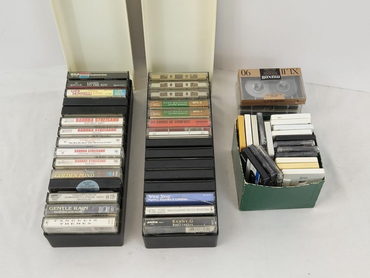 Cassette Tape Lot of 100+ - Vintage - Cassette Tapes - ThrowbackBuys - ResellerDoor