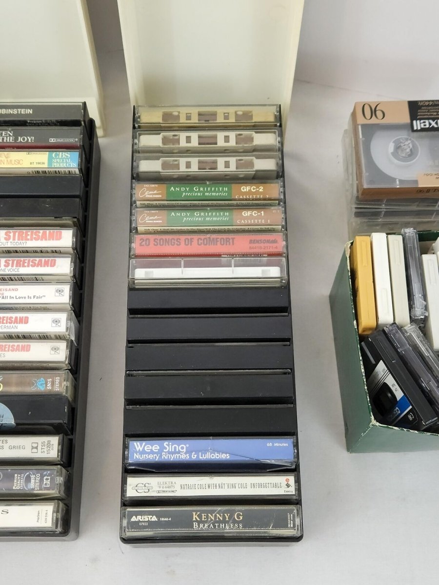 Cassette Tape Lot of 100+ - Vintage - Cassette Tapes - ThrowbackBuys - ResellerDoor