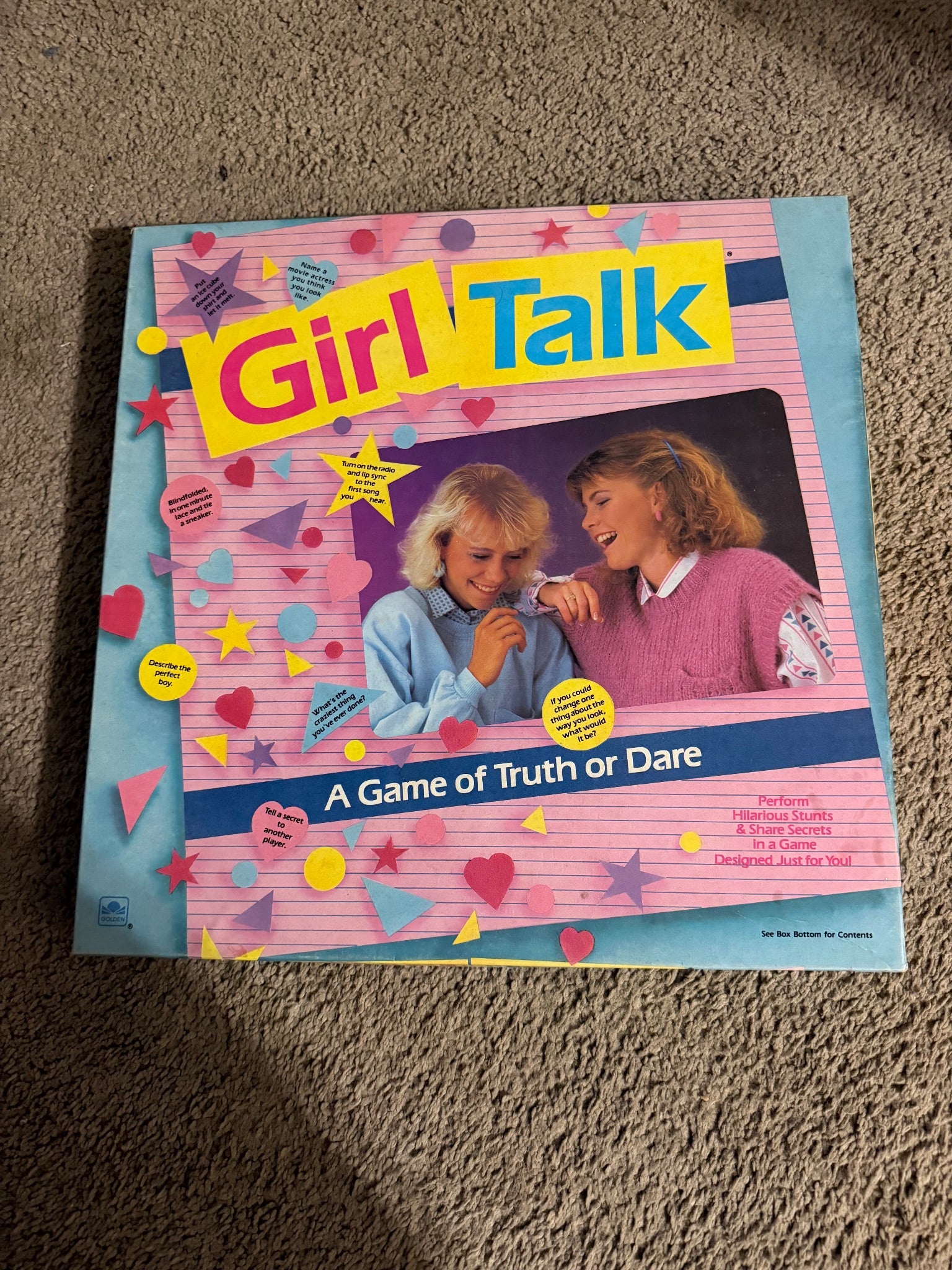 Girl Talk board game