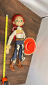 Toy Story Jessie 14 Inch Doll Pull String Talks & Tested With Hat Vintage