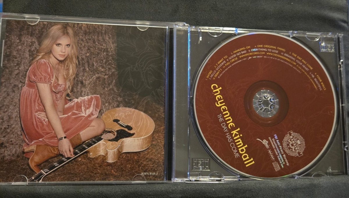 Cheyenne Kimball The Day Has Come CD - CDs - ThrowbackBuys -Amanda's Awesome Finds