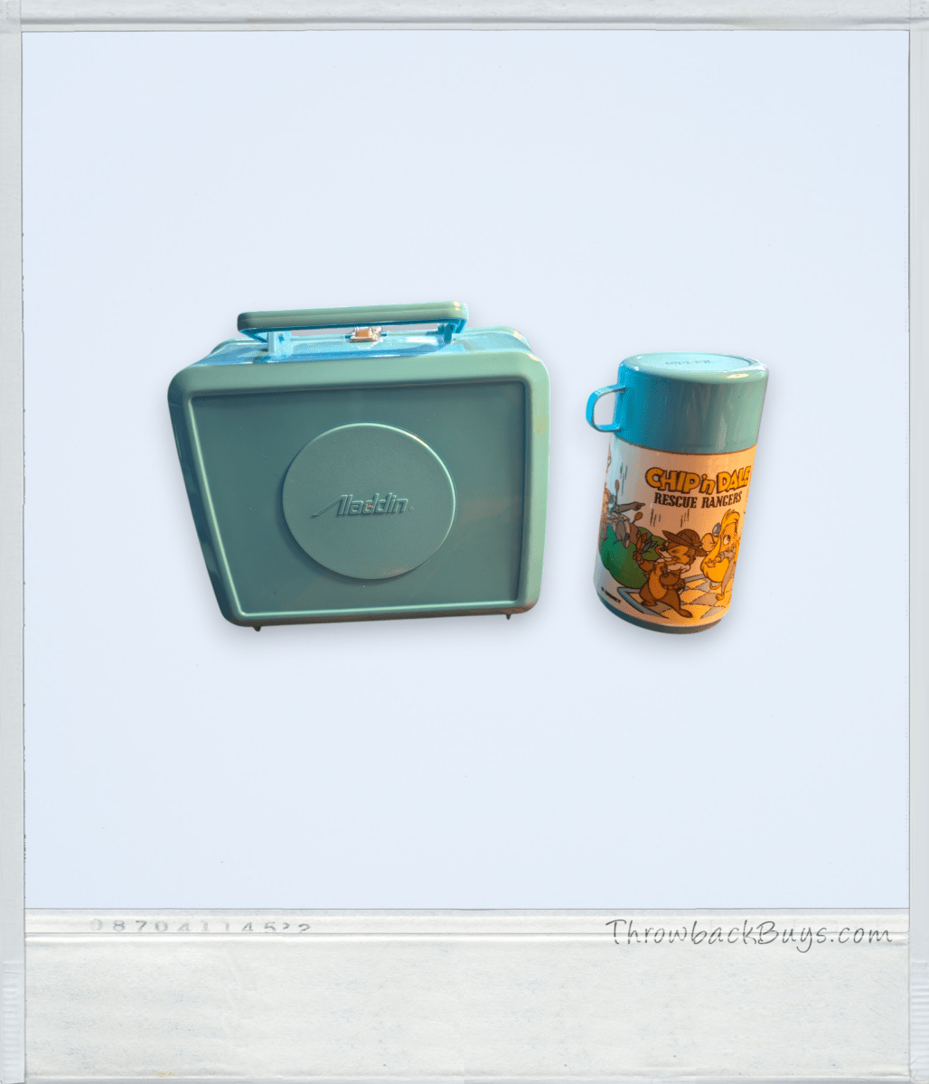 Chip 'n Dale Rescue Rangers Lunchbox & Thermos - Lunchboxes - ThrowbackBuys - Slaqr Retro Gaming & Collectibles