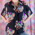 Chuck E. Cheese Button Up Shirt – Cartoon Print Adult Unisex Small - Shirts - ThrowbackBuys - Starbunnyvintage