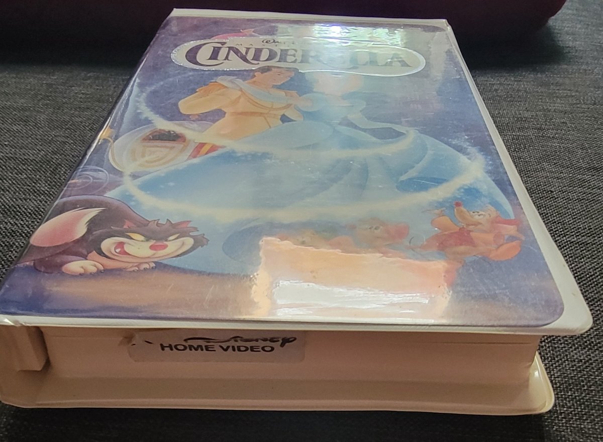 Cinderella VHS Tape Clamshell - VHS - ThrowbackBuys - Amanda's Awesome Finds
