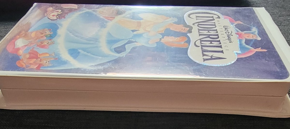 Cinderella VHS Tape Clamshell - VHS - ThrowbackBuys - Amanda's Awesome Finds