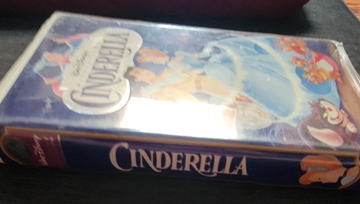 Cinderella VHS Tape Damaged Clamshell - VHS - ThrowbackBuys - Amanda's Awesome Finds
