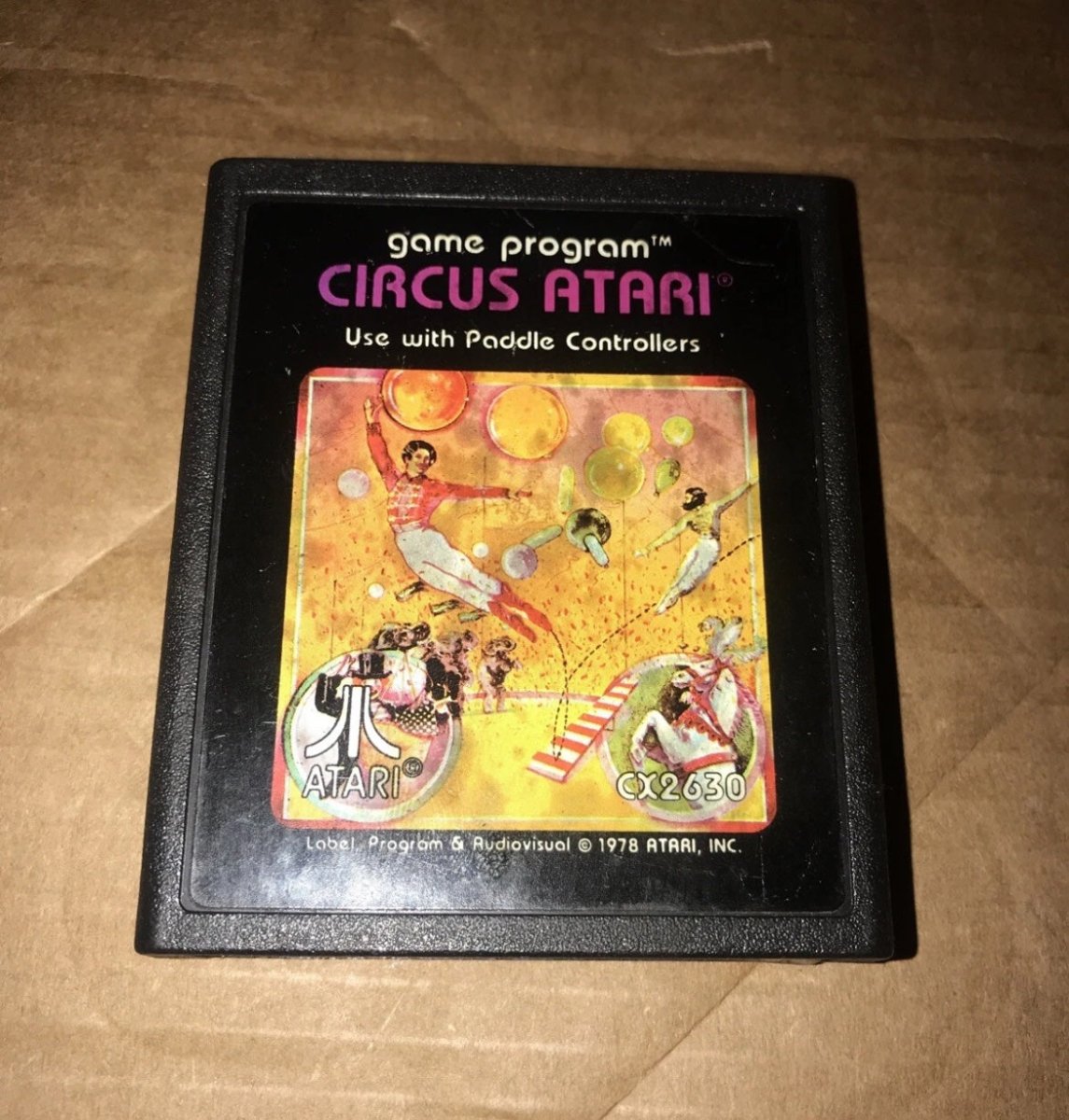 Circus Atari (Atari 2600, 1978) - Video Games - ThrowbackBuys - Raybar121