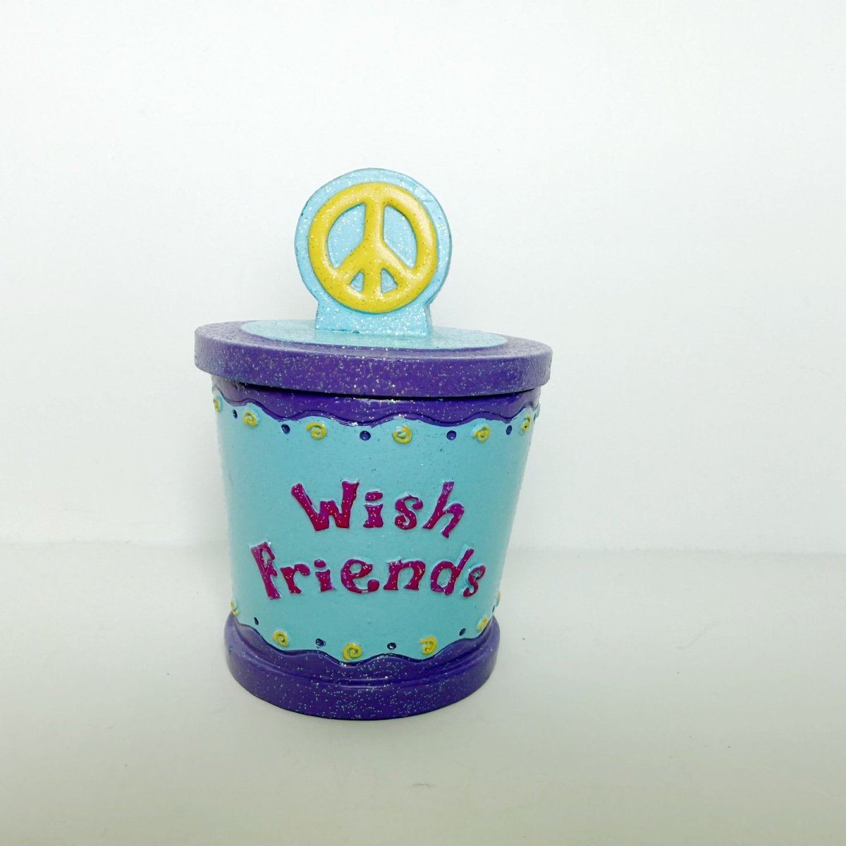 Claire's Wish Friends Trinket Box Y2K Dolphin - Decor - ThrowbackBuys -NostalgicEpisodes