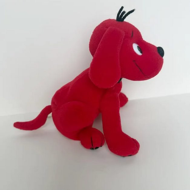 Clifford the Big Red Dog Plush 90s Scholastic - Plushies - ThrowbackBuys - NostalgicEpisodes