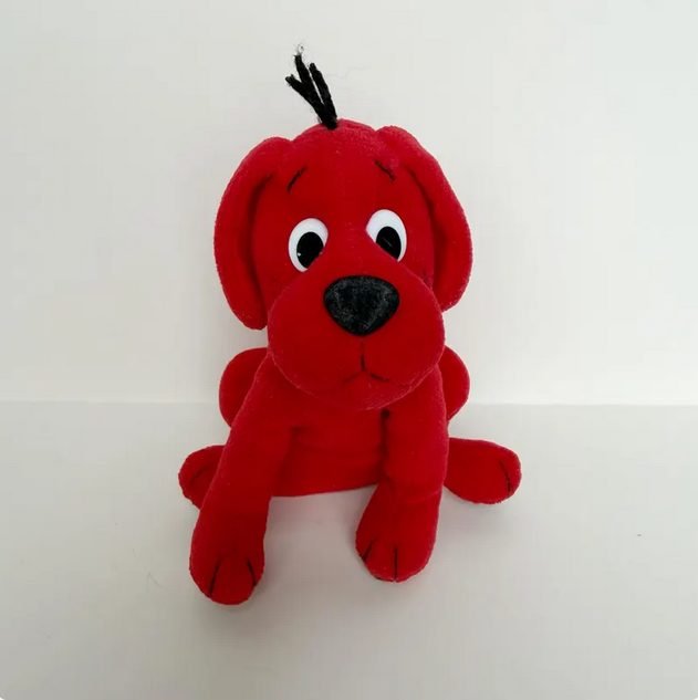 Clifford the Big Red Dog Plush 90s Scholastic - Plushies - ThrowbackBuys - NostalgicEpisodes