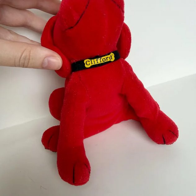 Clifford the Big Red Dog Plush 90s Scholastic - Plushies - ThrowbackBuys - NostalgicEpisodes