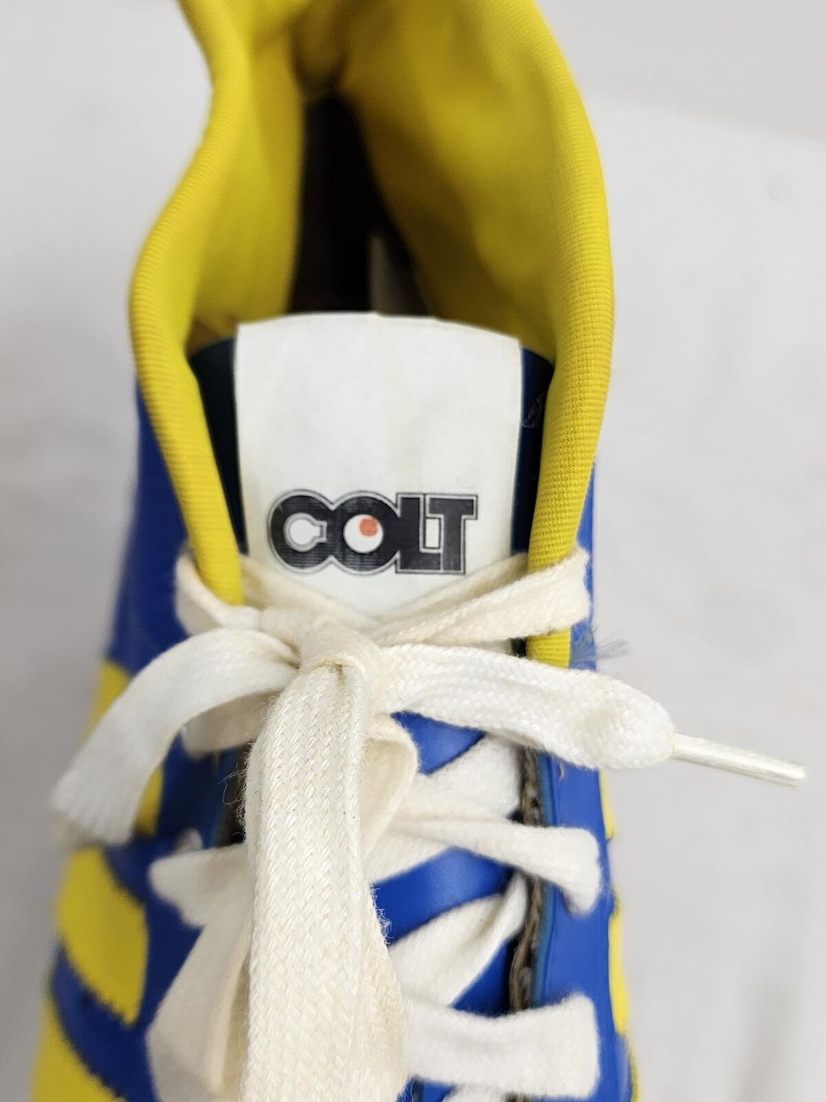 1980s - Colt Roller Skates - Men's US 9.5, Vintage Blue/Yellow