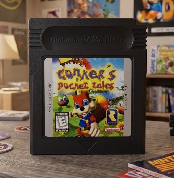 Conker's Pocket Tales (Nintendo Game Boy, 1999) - Untested - Video Games - ThrowbackBuys - Just_in_collections