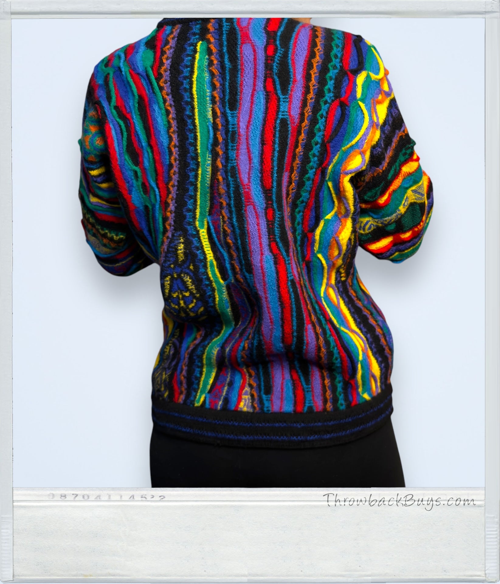 1990s - Coogi Australia Wool Knit Sweater Medium - RARE