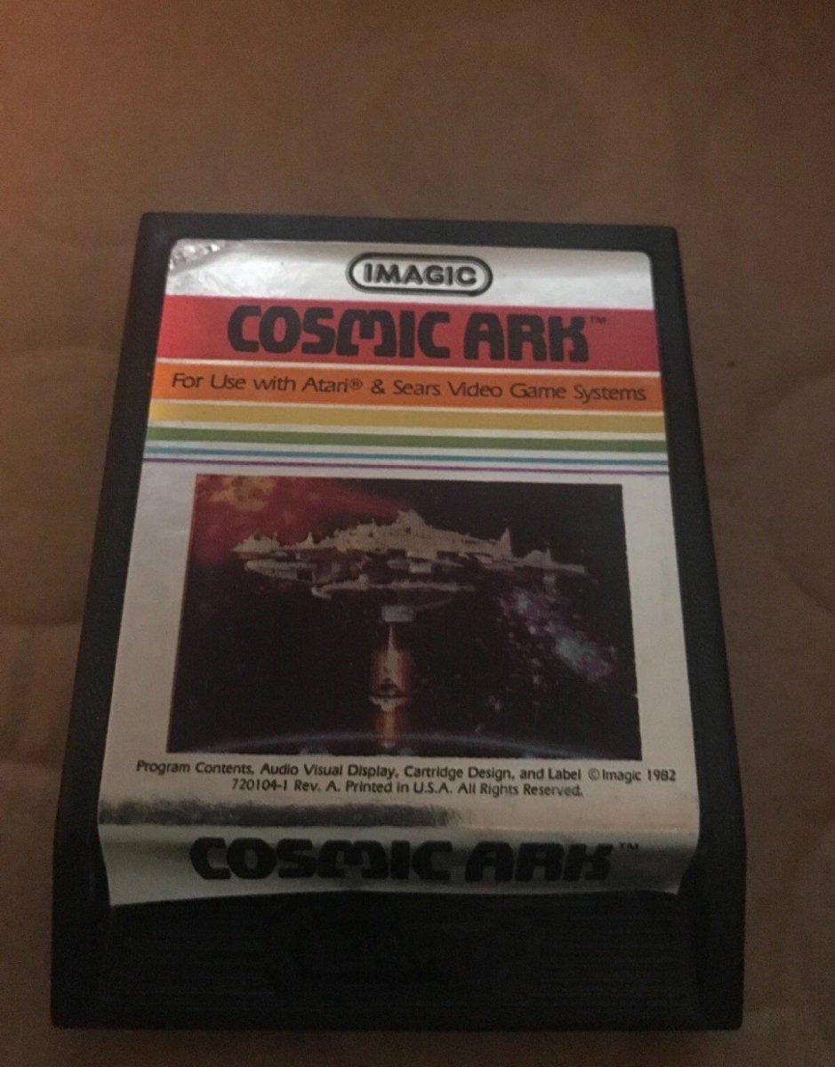 Cosmic Ark (Atari 2600, 1982) Game Only - Video Games - ThrowbackBuys - Raybar121