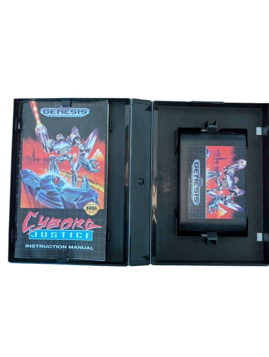 Cyborg Justice - SEGA Genesis - (1994) - Complete in Box - Video Games - ThrowbackBuys -Slaqr Retro Gaming & Collectibles