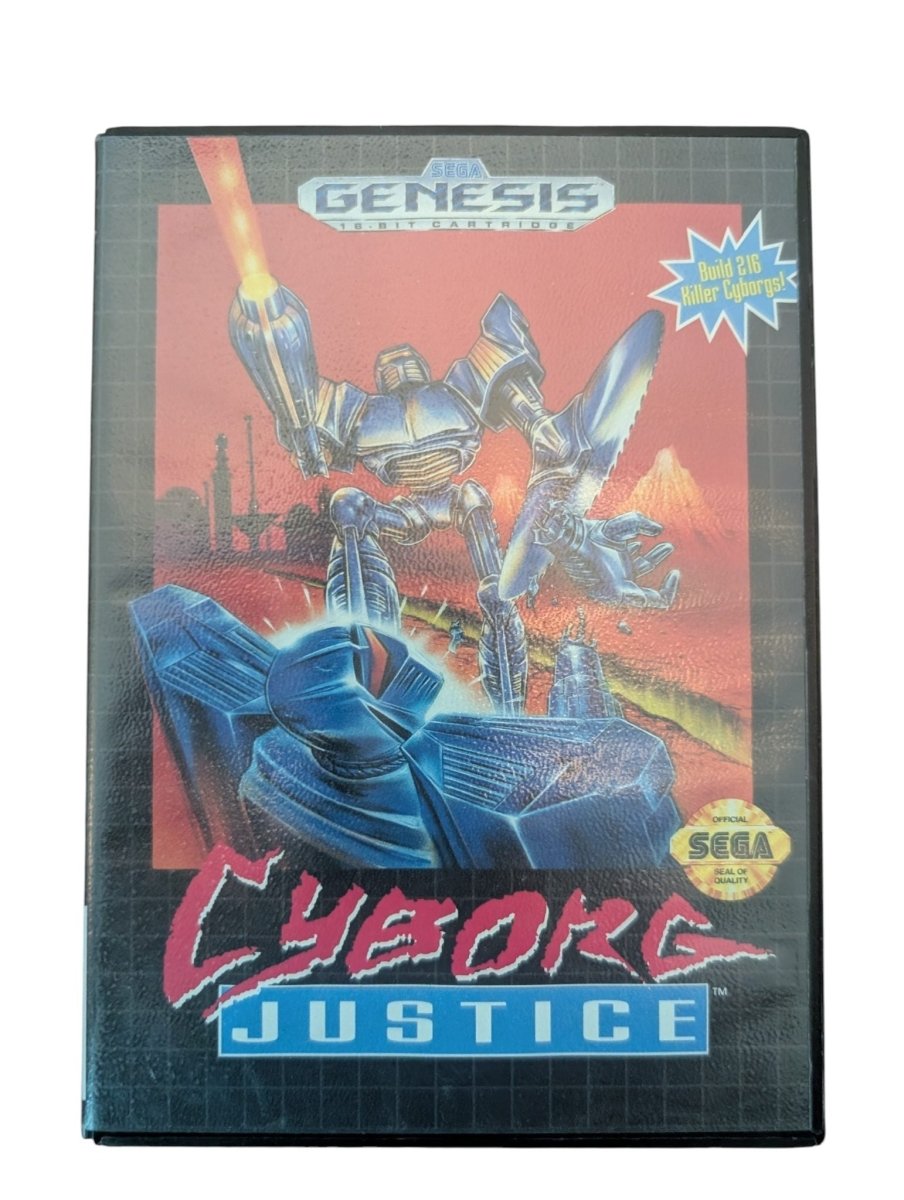 Cyborg Justice - SEGA Genesis - (1994) - Complete in Box - Video Games - ThrowbackBuys -Slaqr Retro Gaming & Collectibles