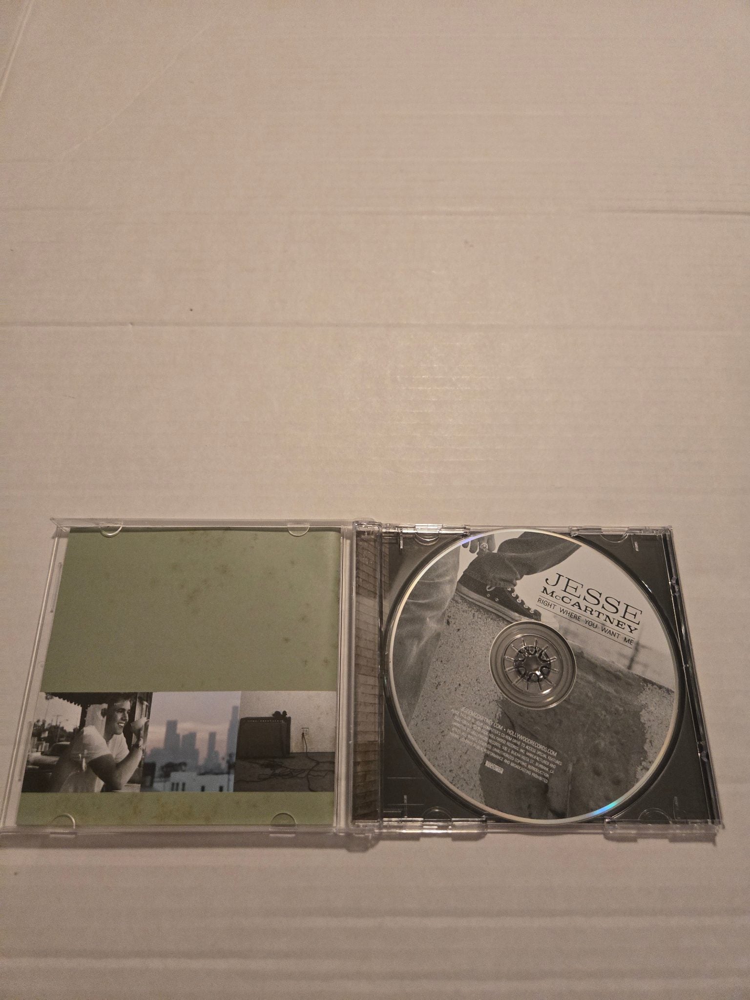 Jesse McCartney Right Where You Want Me CD