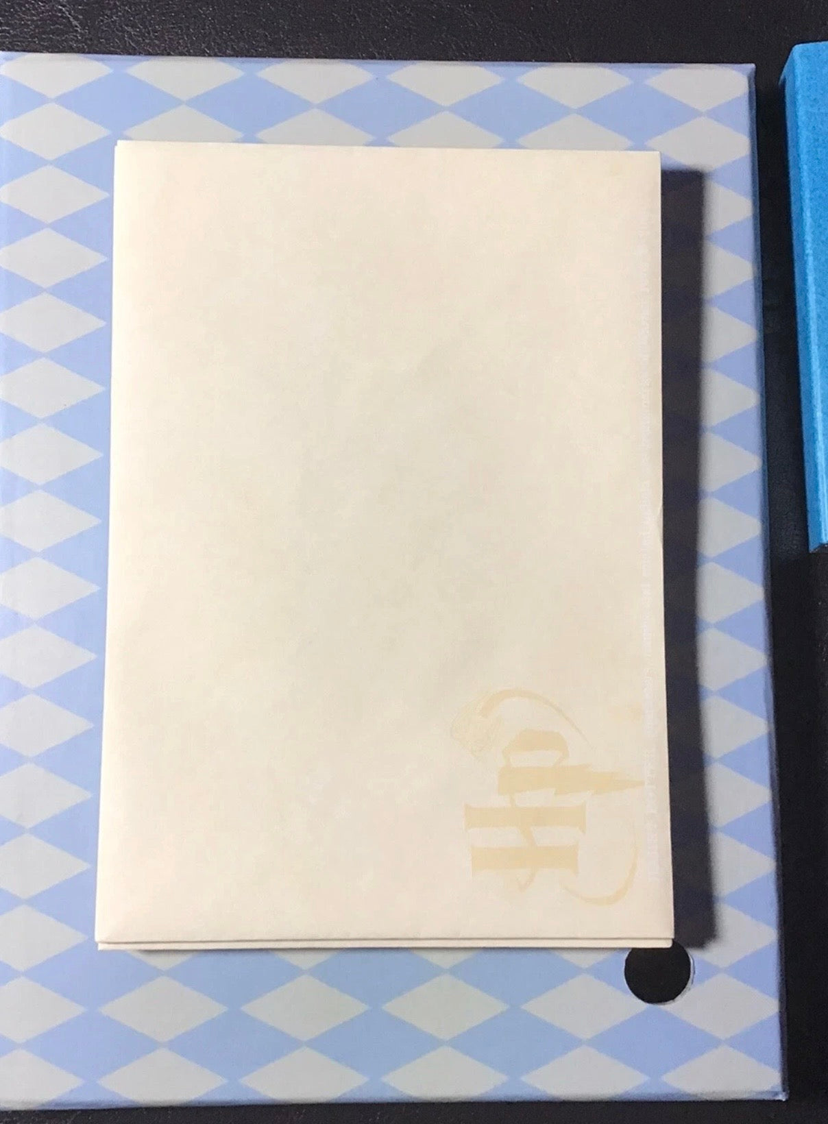 Vintage 2000 Harry Potter STATIONERY SET Stamp Envelopes Address Book Letters