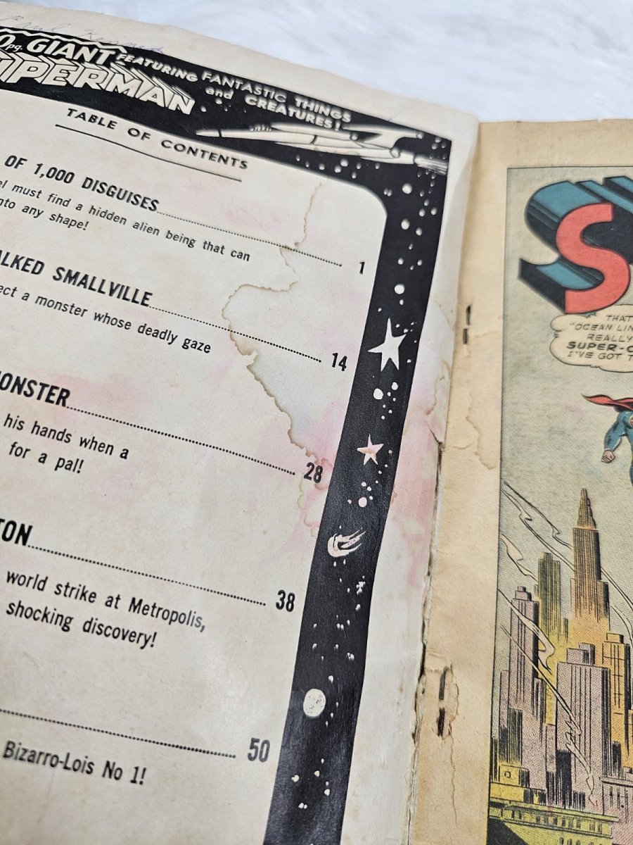 DC Rare Superman 80 Page Giant 6 Comic Book - Comics - ThrowbackBuys - The Thrifty Gypsyy Shop
