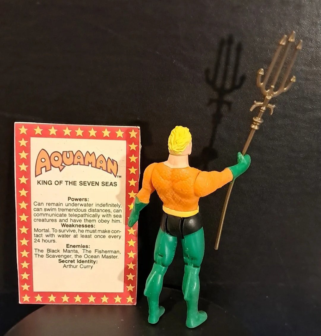DC Superpowers "Aquaman" 1984 Kenner - Action Figures & Collectibles - ThrowbackBuys - Retrotoyz&gamez87