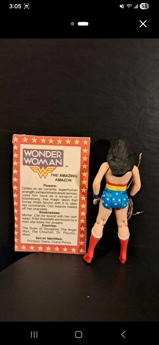 DC Superpowers "Wonder Woman" 1984 Kenner - Action Figures & Collectibles - ThrowbackBuys - Retrotoyz&gamez87