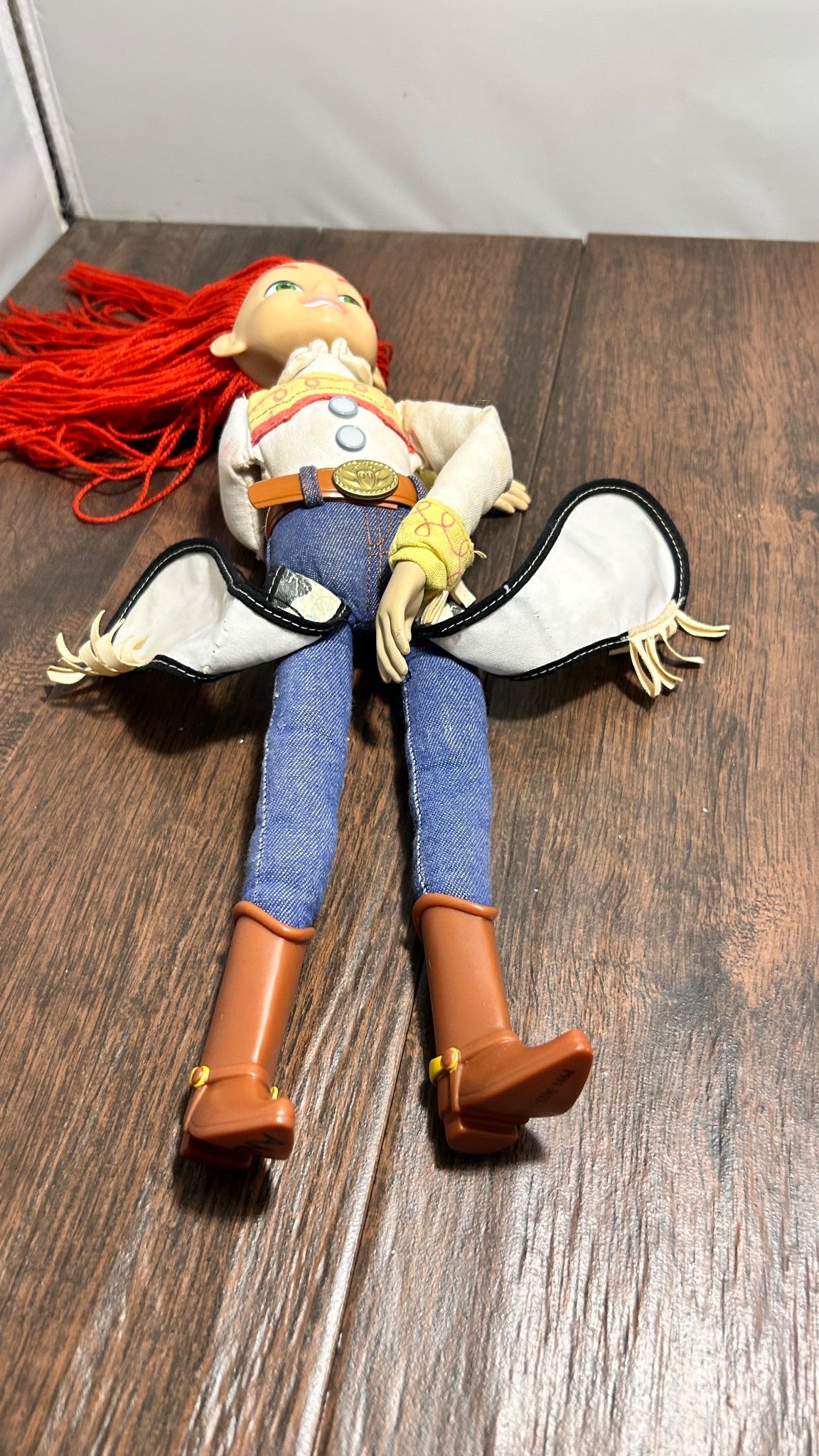 Toy Story Jessie 14 Inch Doll Pull String Talks & Tested With Hat Vintage