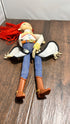 Toy Story Jessie 14 Inch Doll Pull String Talks & Tested With Hat Vintage