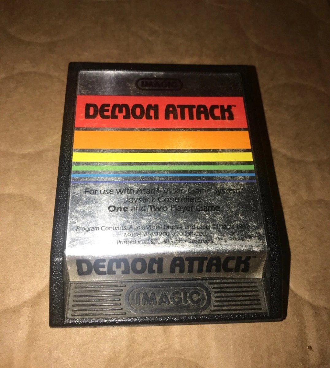 Demon Attack (Atari 2600) - Video Games - ThrowbackBuys - Raybar121