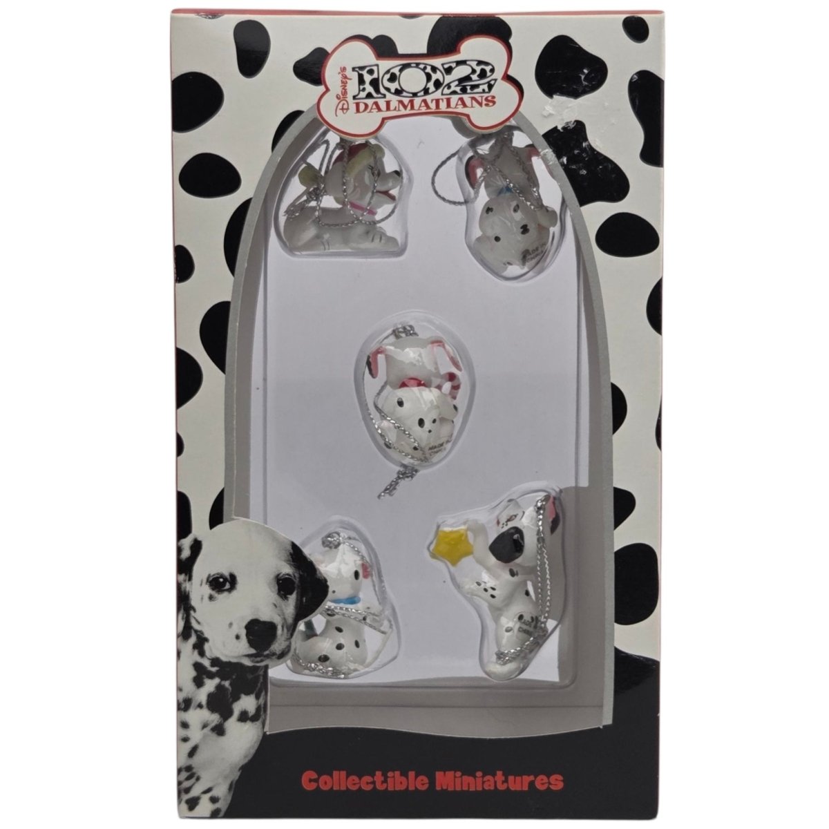 Disney 102 Dalmatians Collectible Miniatures Ornaments 5 Pack - Enesco - Ornaments - ThrowbackBuys - A N E 1 Stop Shop