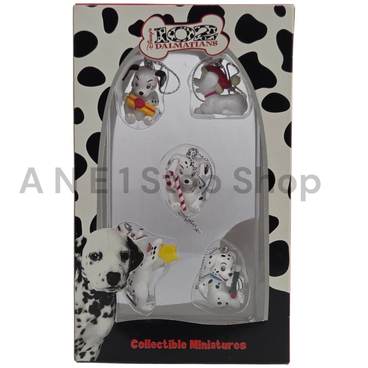 Disney 102 Dalmatians Collectible Miniatures Ornaments 5 Pack - Enesco - Ornaments - ThrowbackBuys - A N E 1 Stop Shop