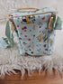 Disney Animator's Collection Princess Lunch Bag Zip Top Crossbody Cooler Blue - Handbags - ThrowbackBuys - The Thrifty Gypsyy Shop