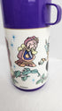 1990 - Disney Beauty & the Beast Thermos Purple/White