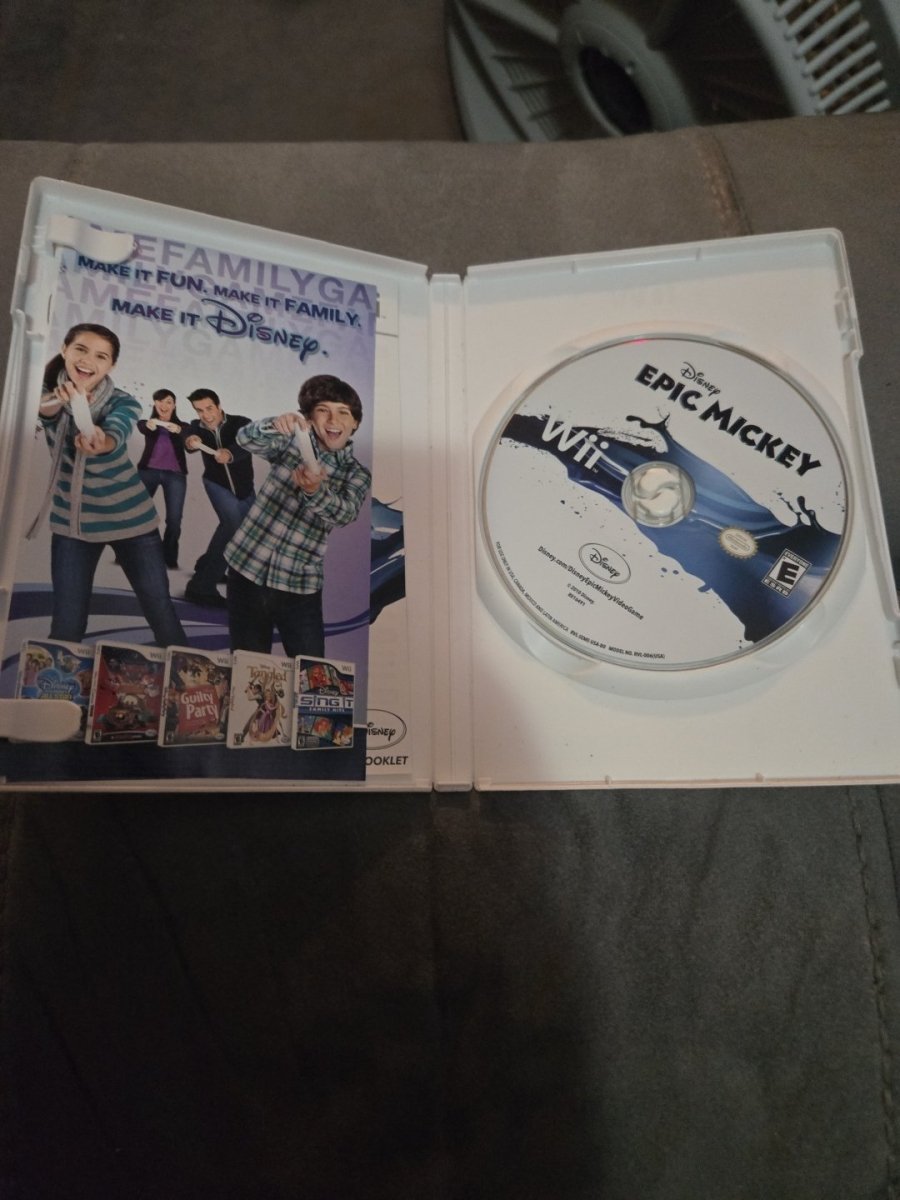 Disney Epic Mickey Nintendo Wii Game - Video Games - ThrowbackBuys - Amanda's Awesome Finds