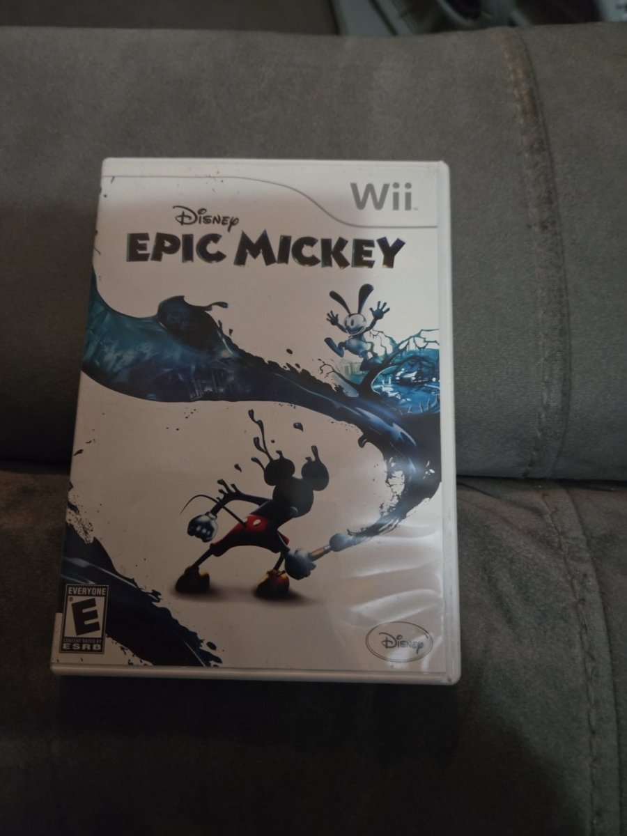 Disney Epic Mickey Nintendo Wii Game - Video Games - ThrowbackBuys - Amanda's Awesome Finds