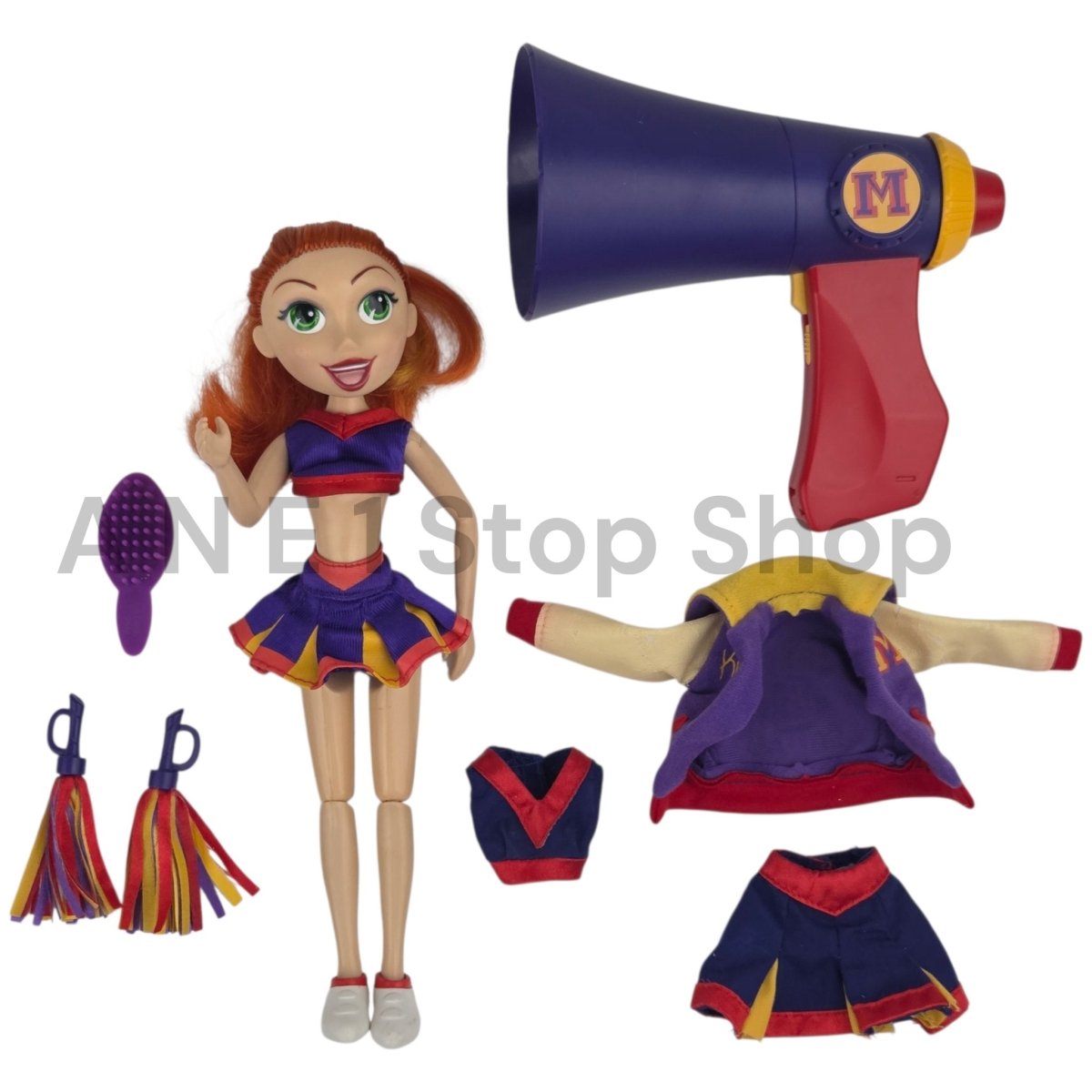 Disney Kim Possible Kick & Cheer Deluxe Doll 10" - Dolls - ThrowbackBuys - A N E 1 Stop Shop